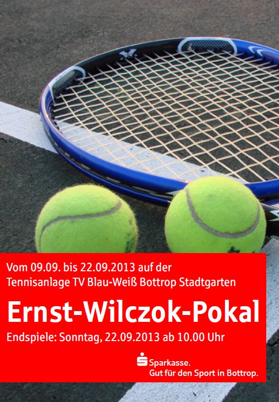 Ernst-Wilczok-Pokal 2013 9.9. bis 22.9.2013  TV Blau-Weiß